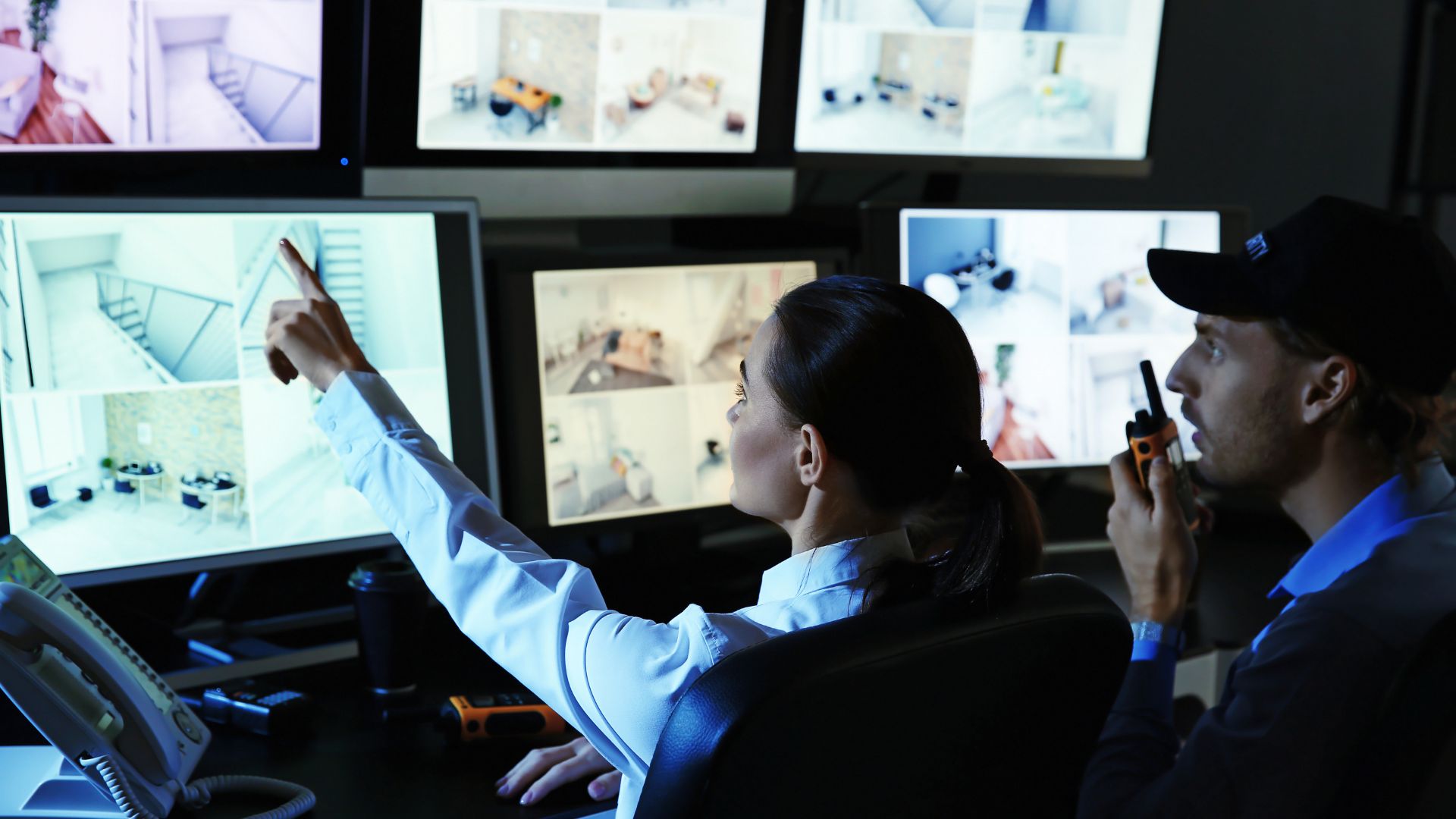 centre telesurveillance demonstration