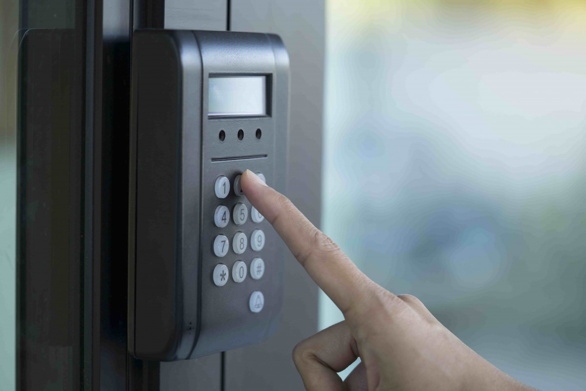 clavier code systeme securite