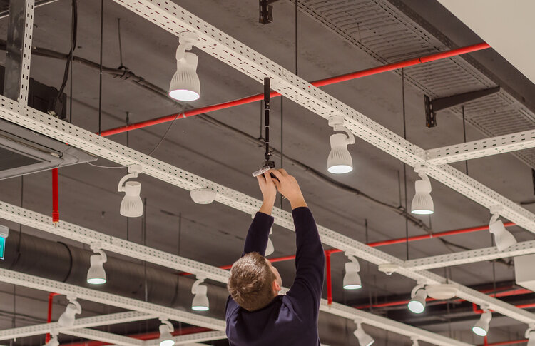 installation camera magasin