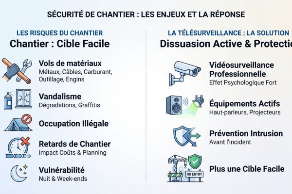 securite chantier enjeux telesurveillance